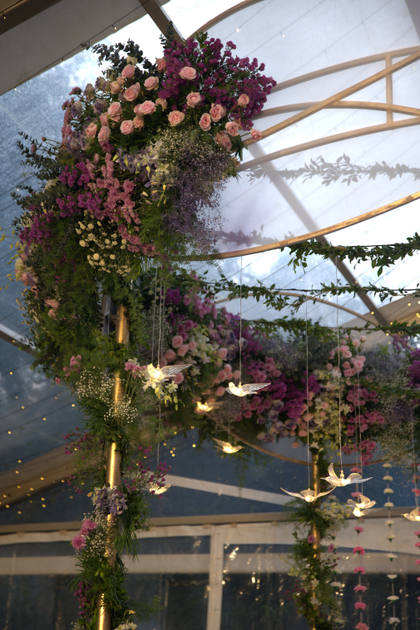 Mandap and Ceiling — Wedding decor — Radisson Blu